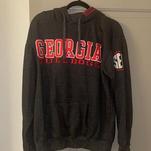 Georgia Bulldogs Gray Hoodie